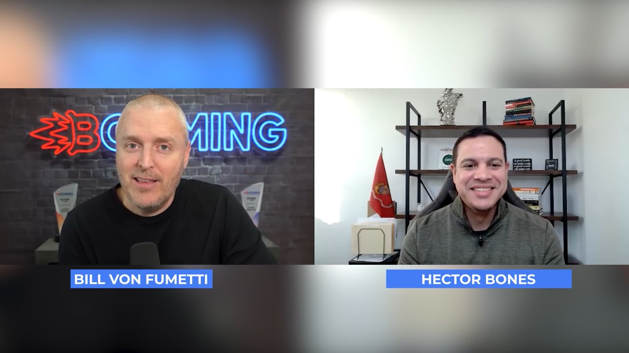 Hector grew to 10 clients and $75K, all without quitting his full-time day job